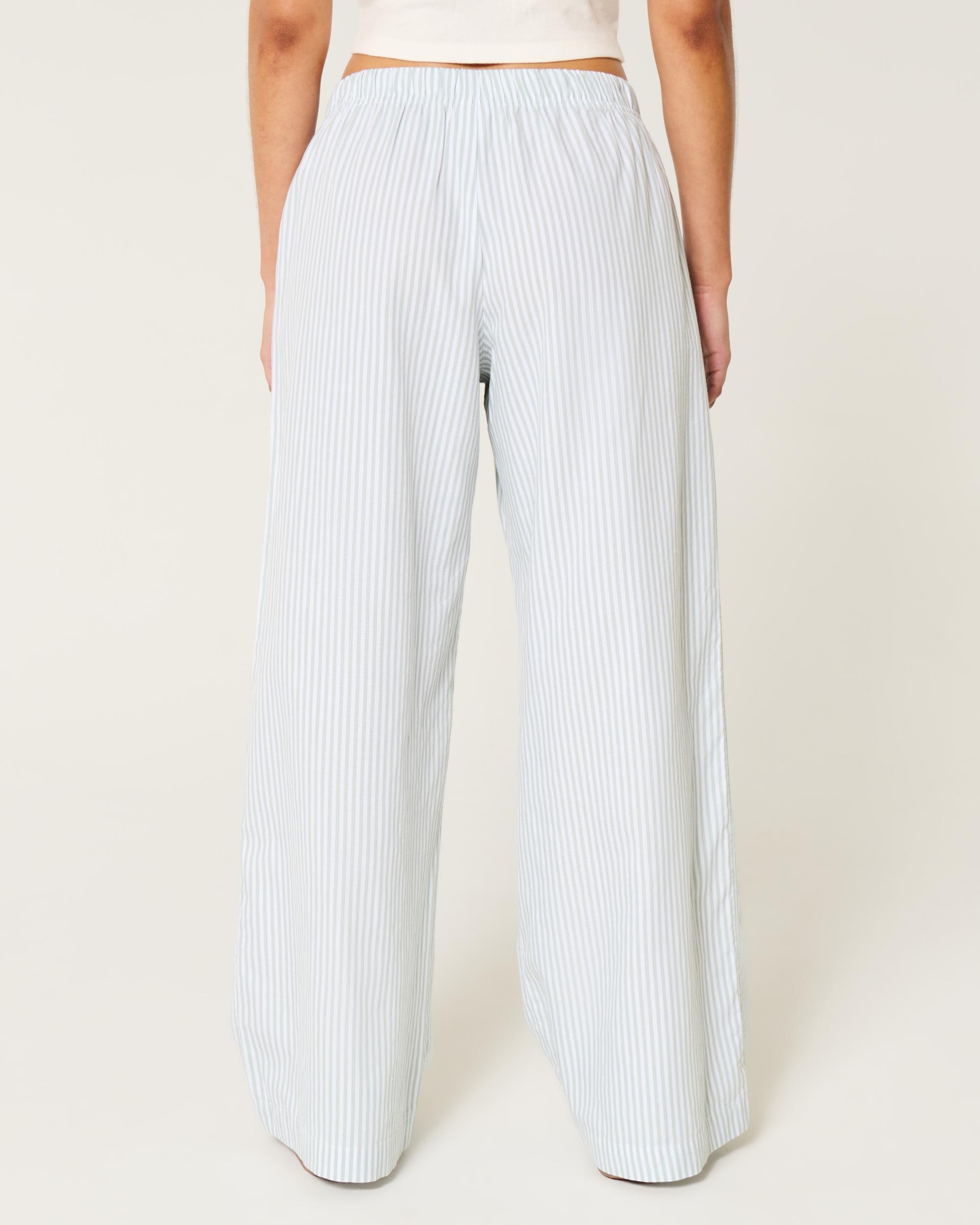 Baggy Cotton Pajama Pants Product Image