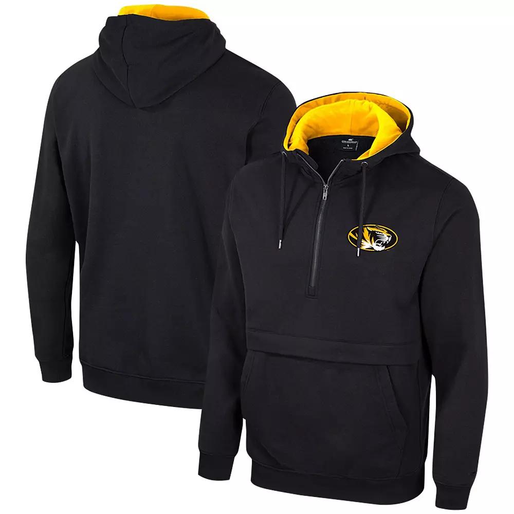 Men's Colosseum Purple LSU Tigers Half-Zip Hoodie,  Product Image