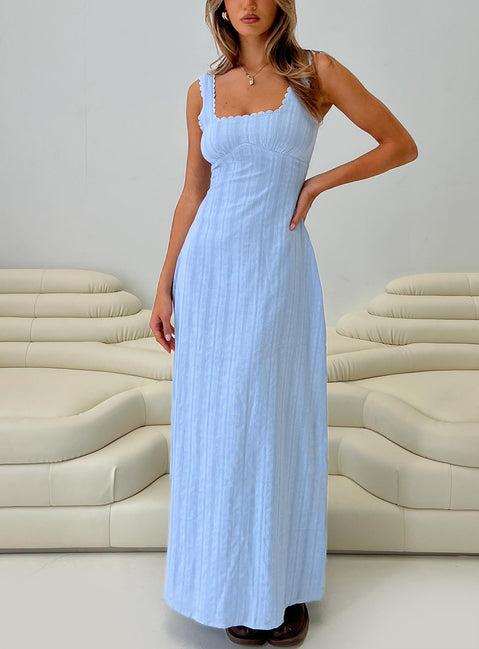 Dasha Maxi Dress Blue Product Image