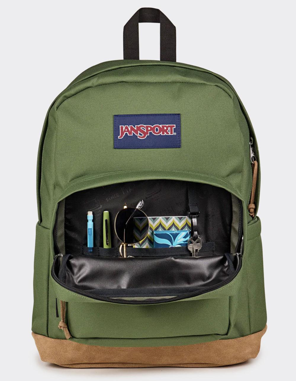 JANSPORT Right Pack Backpack - CARGO GREEN Product Image