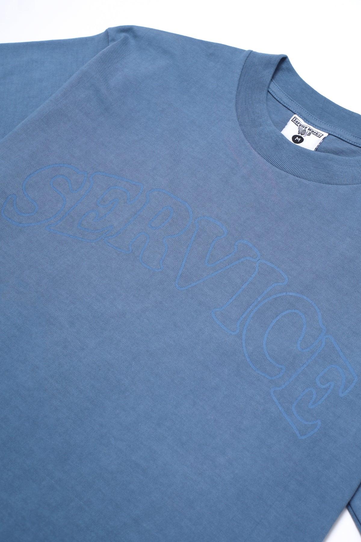 Service Works - Arch Logo Tee - Work Blue Product Image
