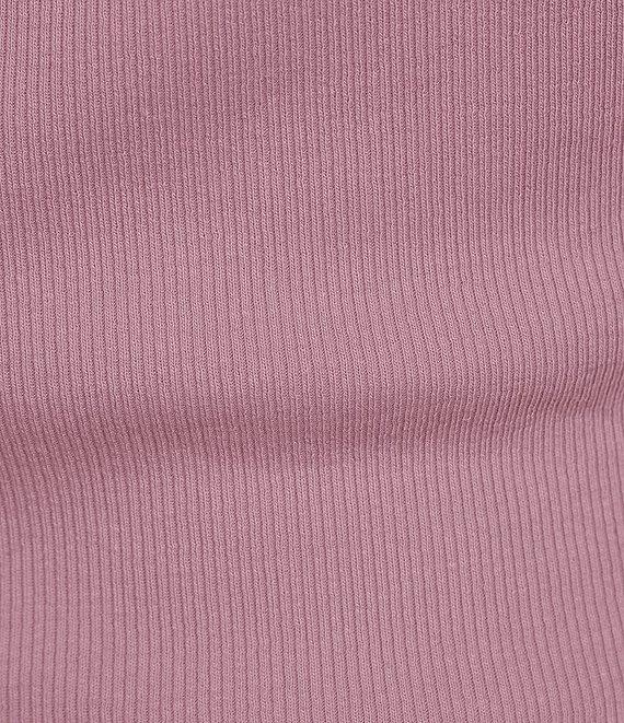 TOPSHOP Ribbed Knit Racerback Tank Top Product Image