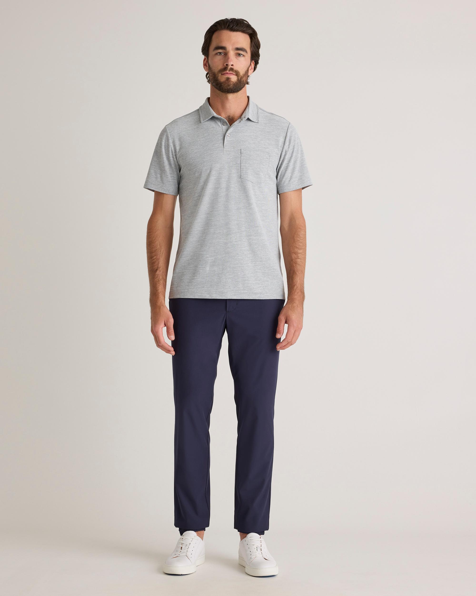 Quince | Men's ProPique Performance Polo Recycled Polyester Product Image