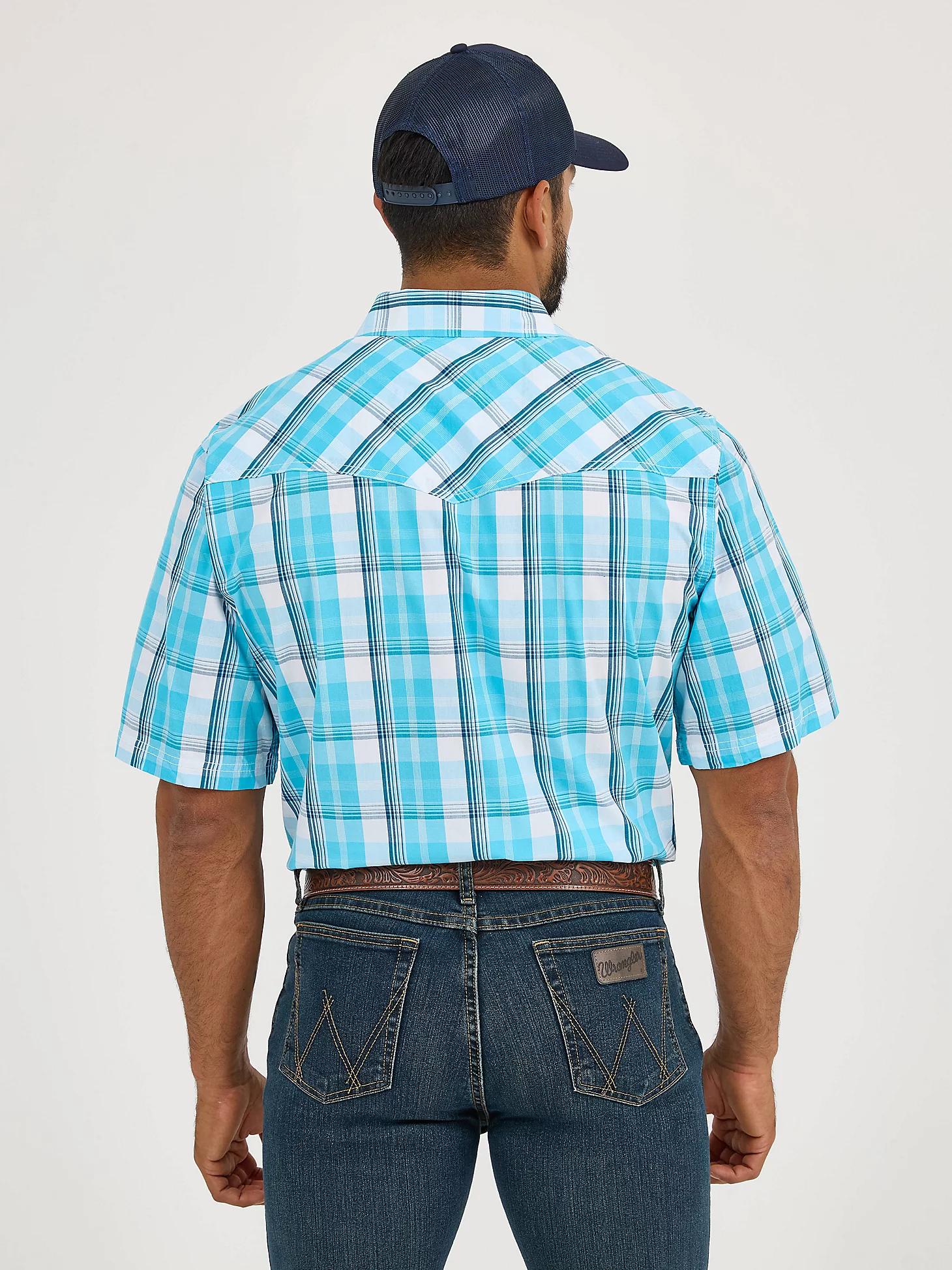 Men's 20X® Competition Advanced Comfort Short Sleeve Western Snap Shirt | Men's SHIRTS | Wrangler® Product Image