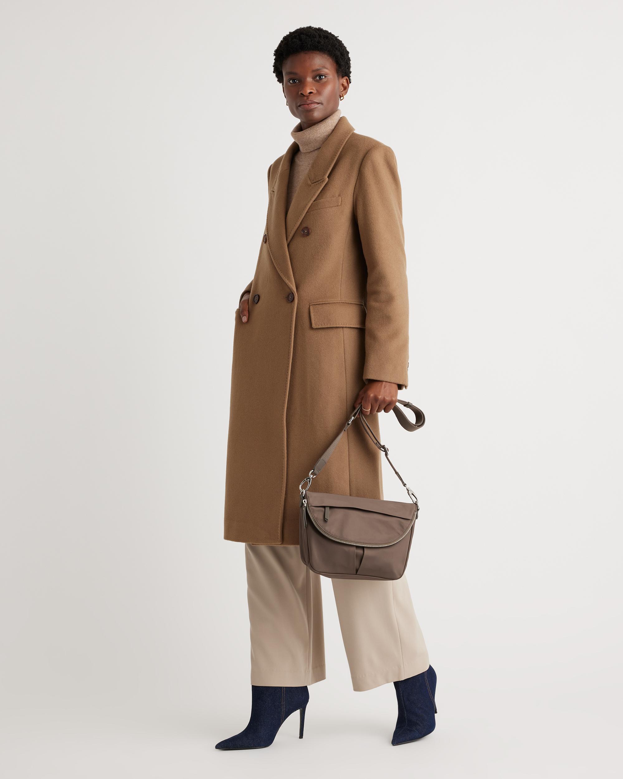 Quince | Women's Revive Nylon Foldover Crossbody Product Image