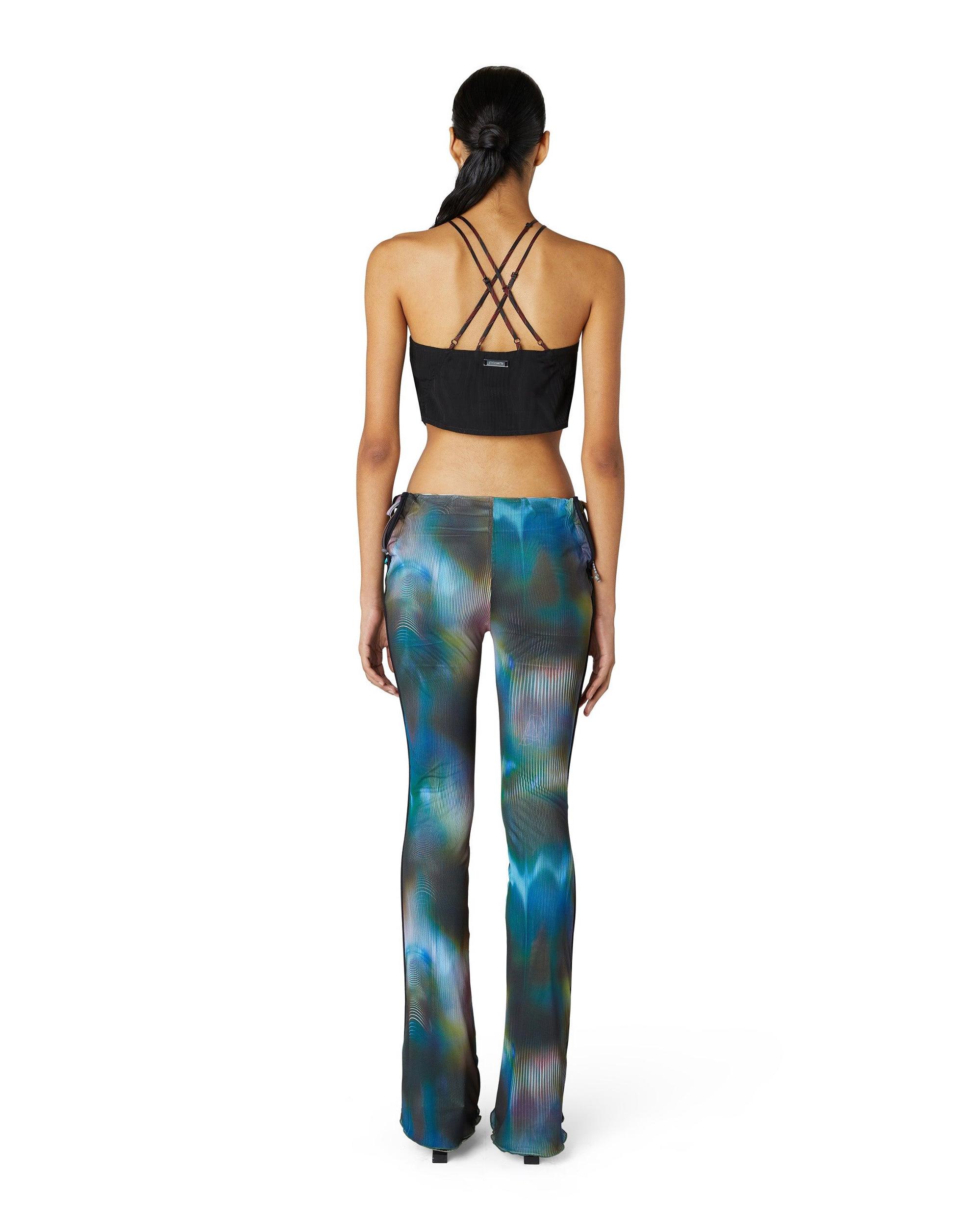 Interlude Mesh Flared Trousers Female Product Image