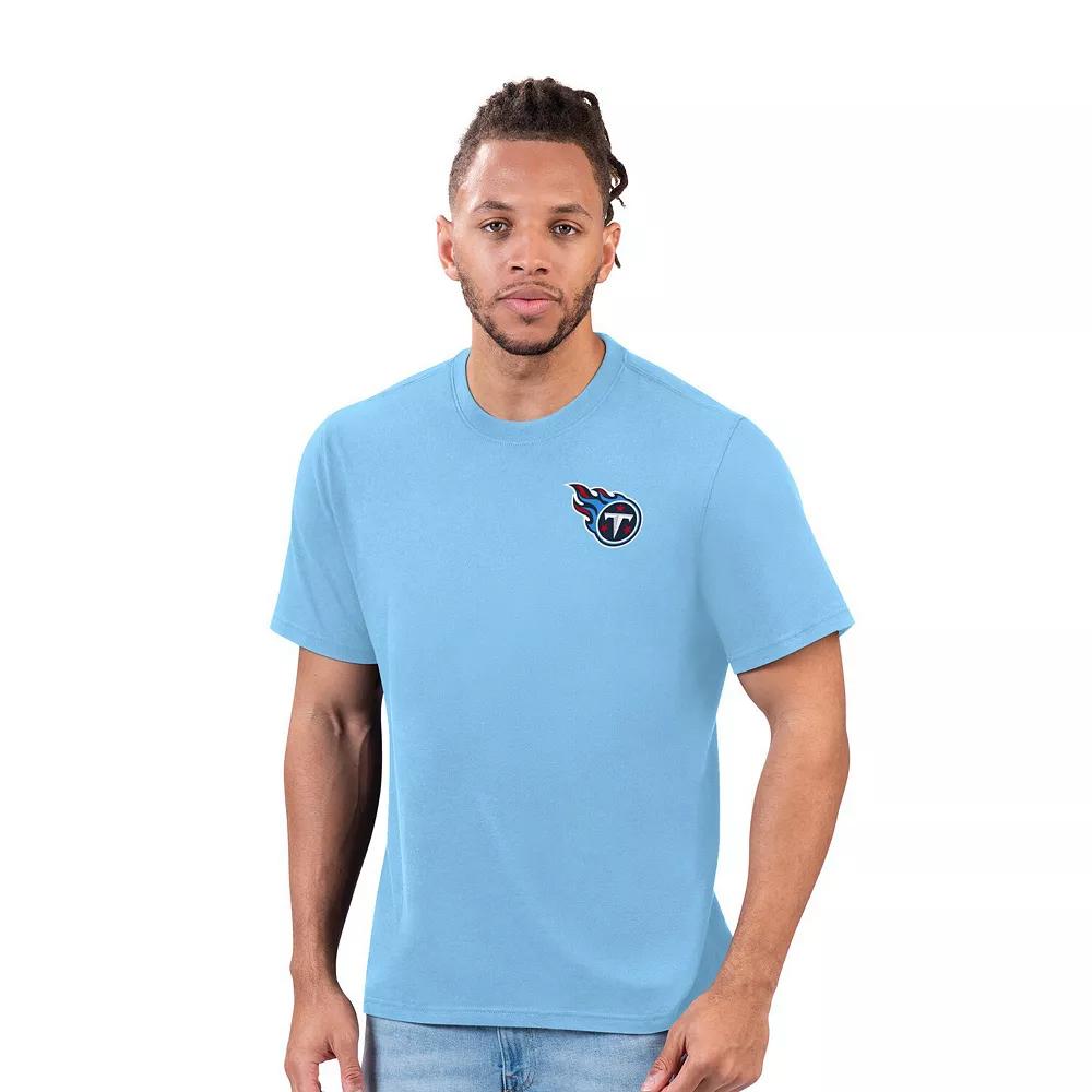 Men's Margaritaville Light Blue Tennessee Titans Flip Flop T-Shirt,  Product Image