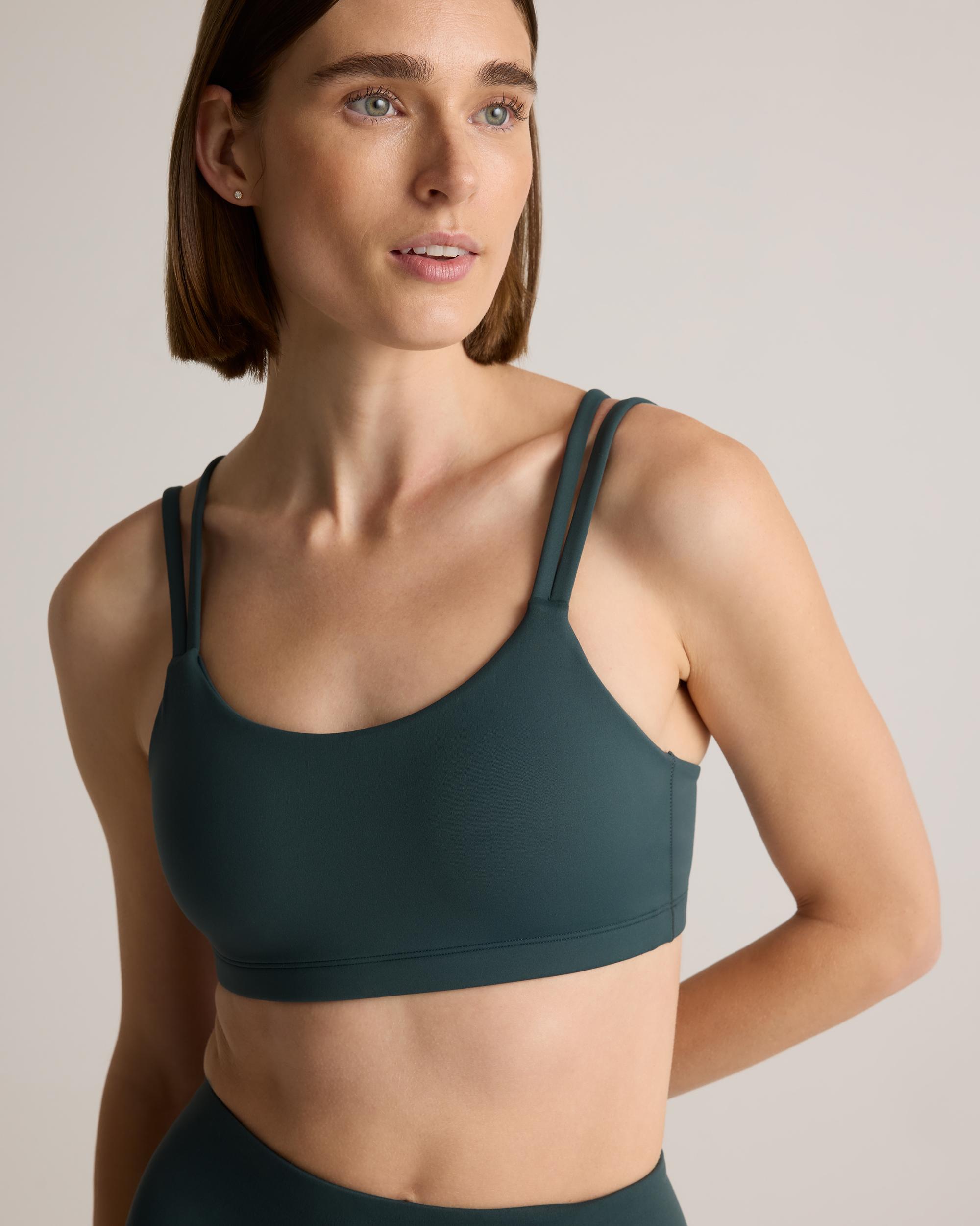 Quince | Women's Ultra-Form Scoop Neck Strappy Bra Nylon/Spandex Product Image