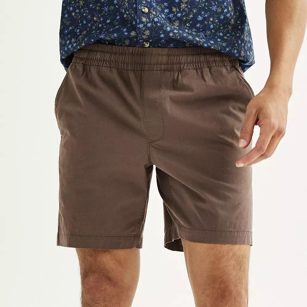 Men's Sonoma Goods For Life® 7" Everyday Pull-On Shorts, Adult Unisex,  Product Image