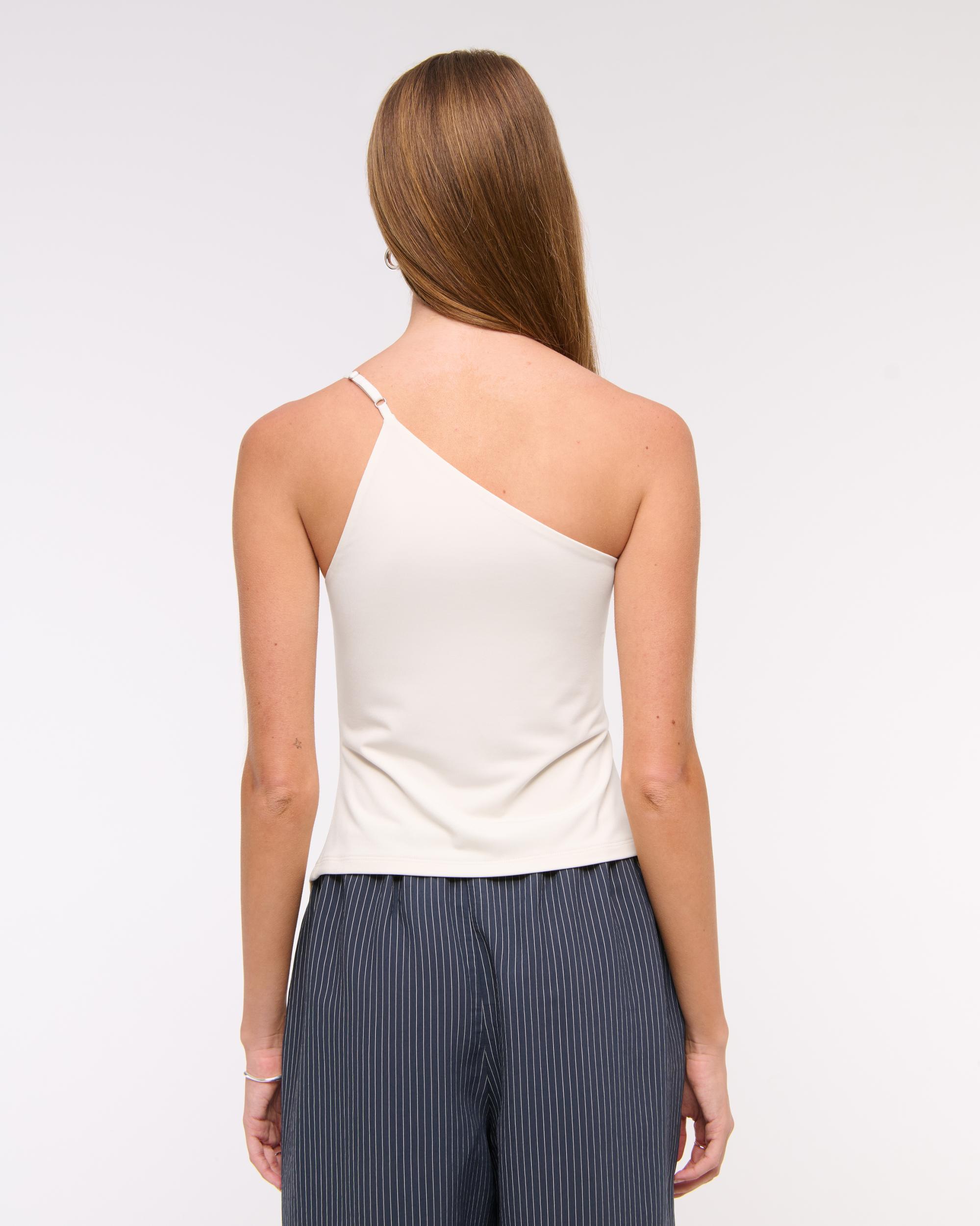 One-Shoulder Asymmetrical Top Product Image