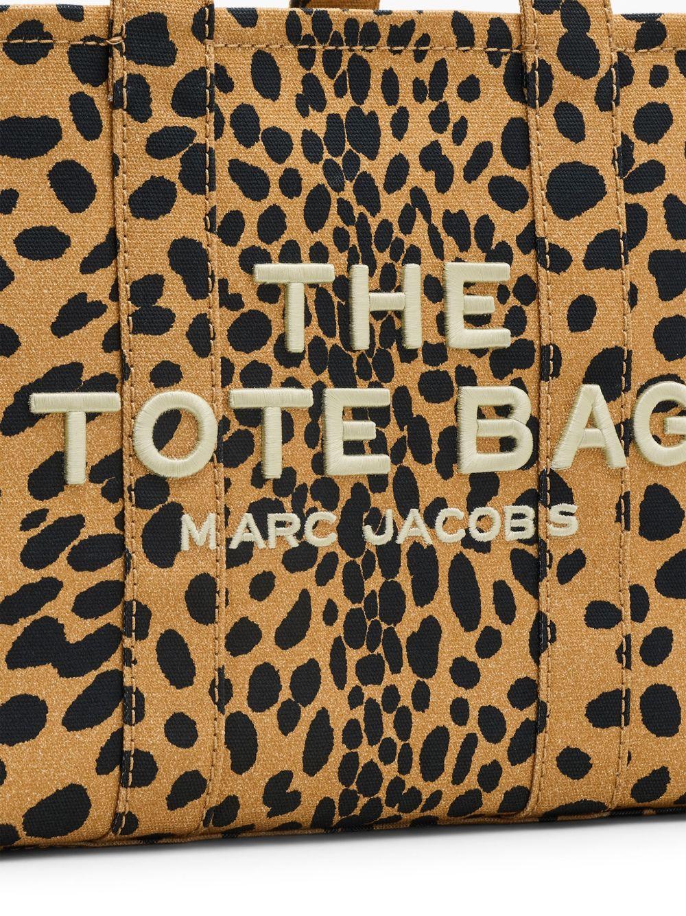 The Medium Cheetah Canvas Tote Bag Product Image