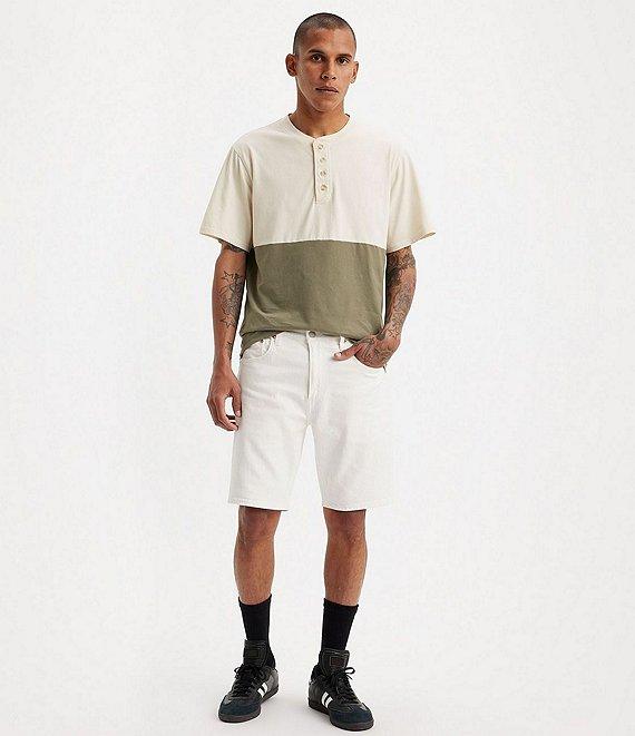 Levi's® 412 9#double; Inseam Slim Fit Denim Shorts Product Image