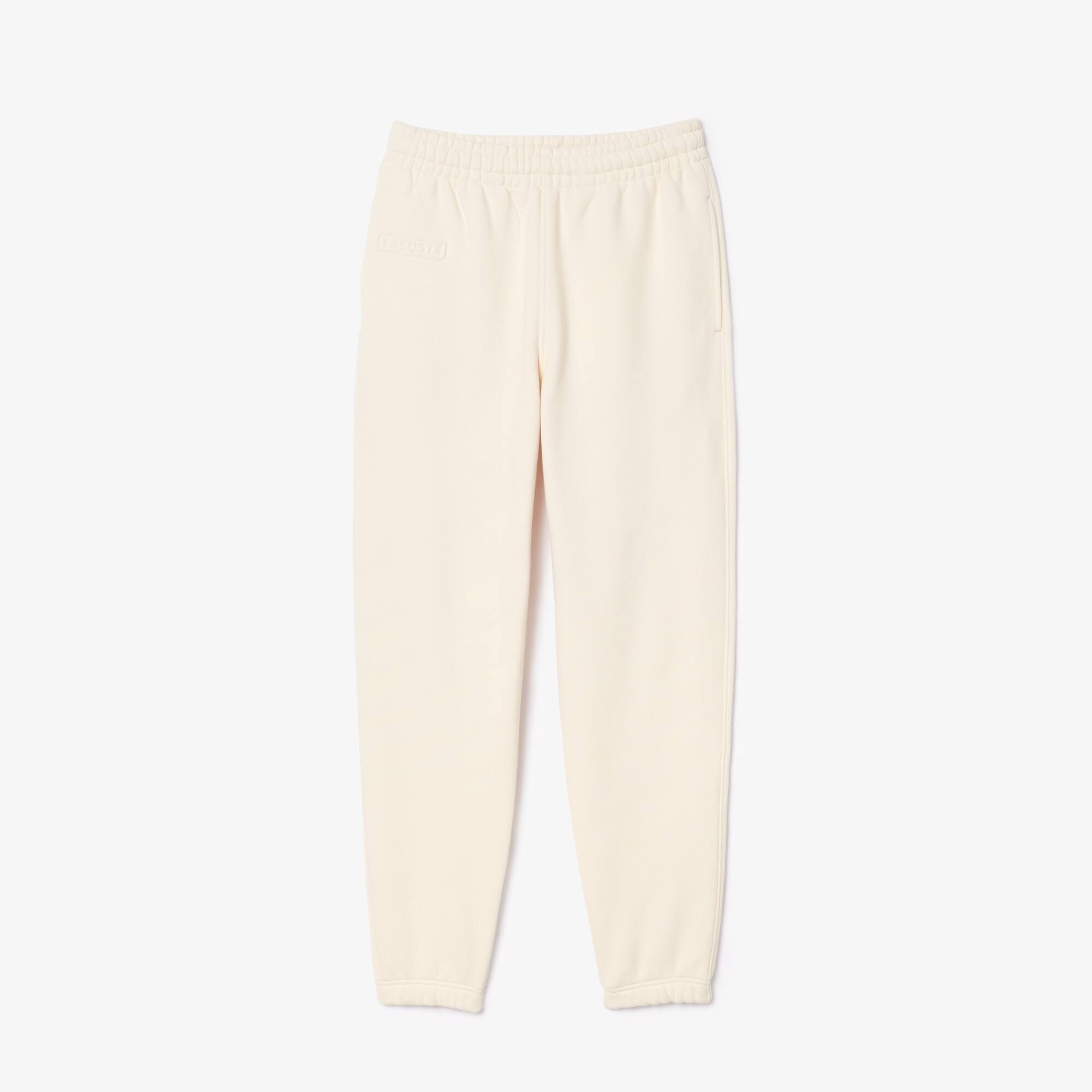 Embossed Logo Fleece Pants Product Image