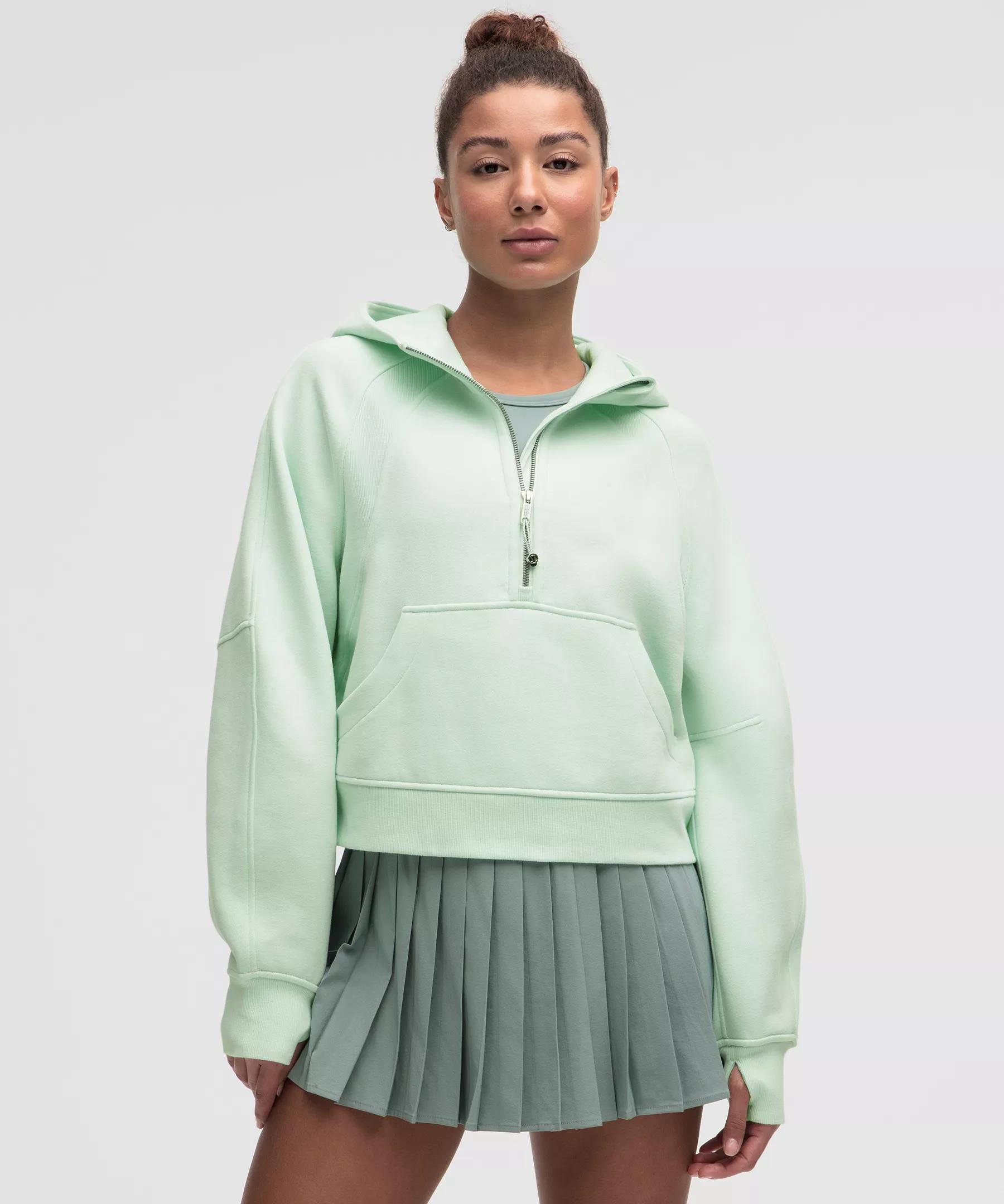 Scuba Oversized Half-Zip Hoodie Product Image