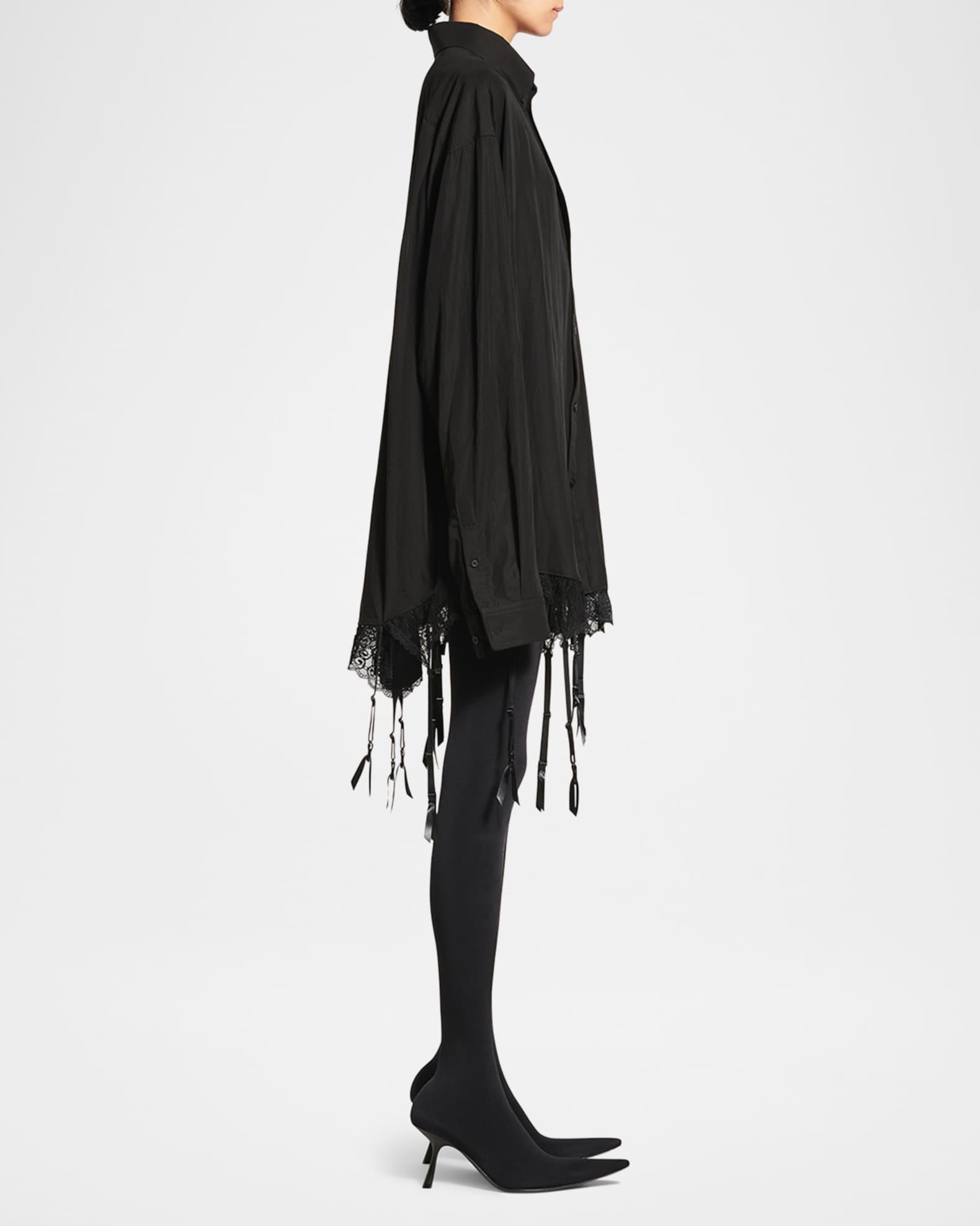 Lingerie Button-Down Shirt Product Image