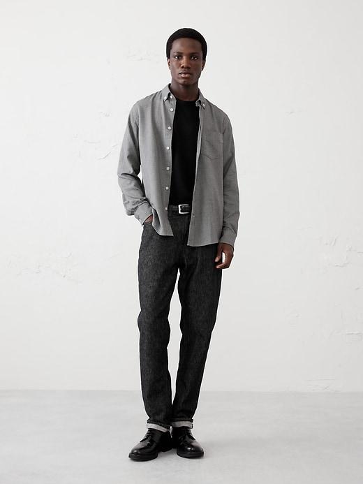 Slim Softwash Melange Shirt Product Image