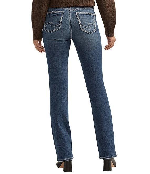 Silver Jeans Co. Suki Mid Rise Slim Power Stretch Bootcut Jeans Product Image