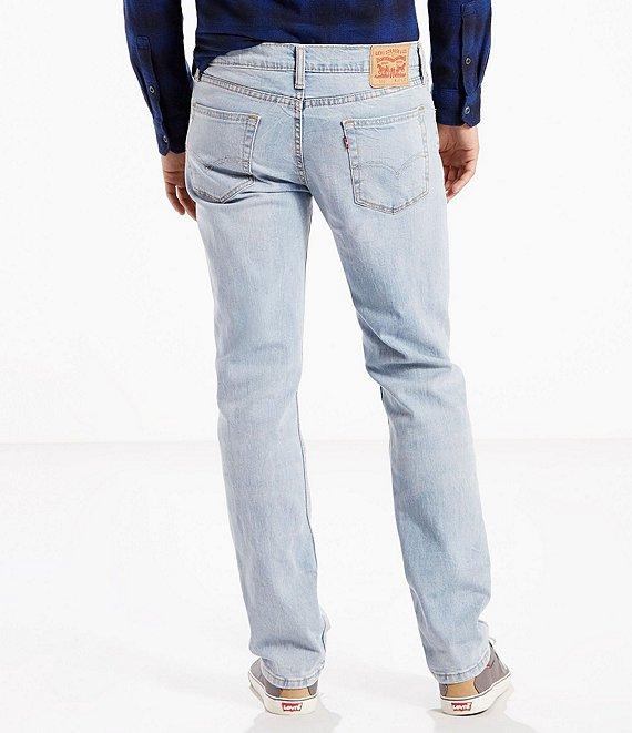 Levi's® 511 Stretch Low Rise Slim Fit Straight Leg Jeans Product Image