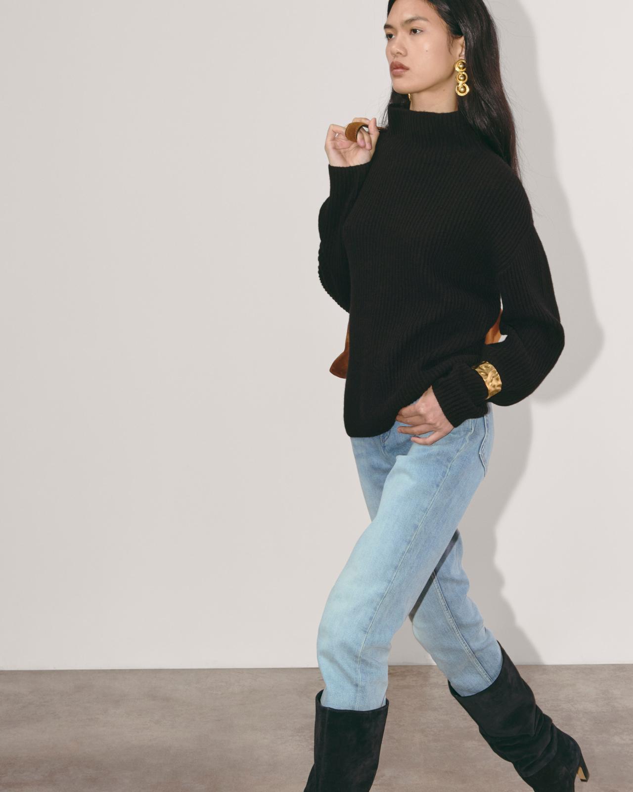 The Fisherman Turtleneck in Wool Cashmere Product Image