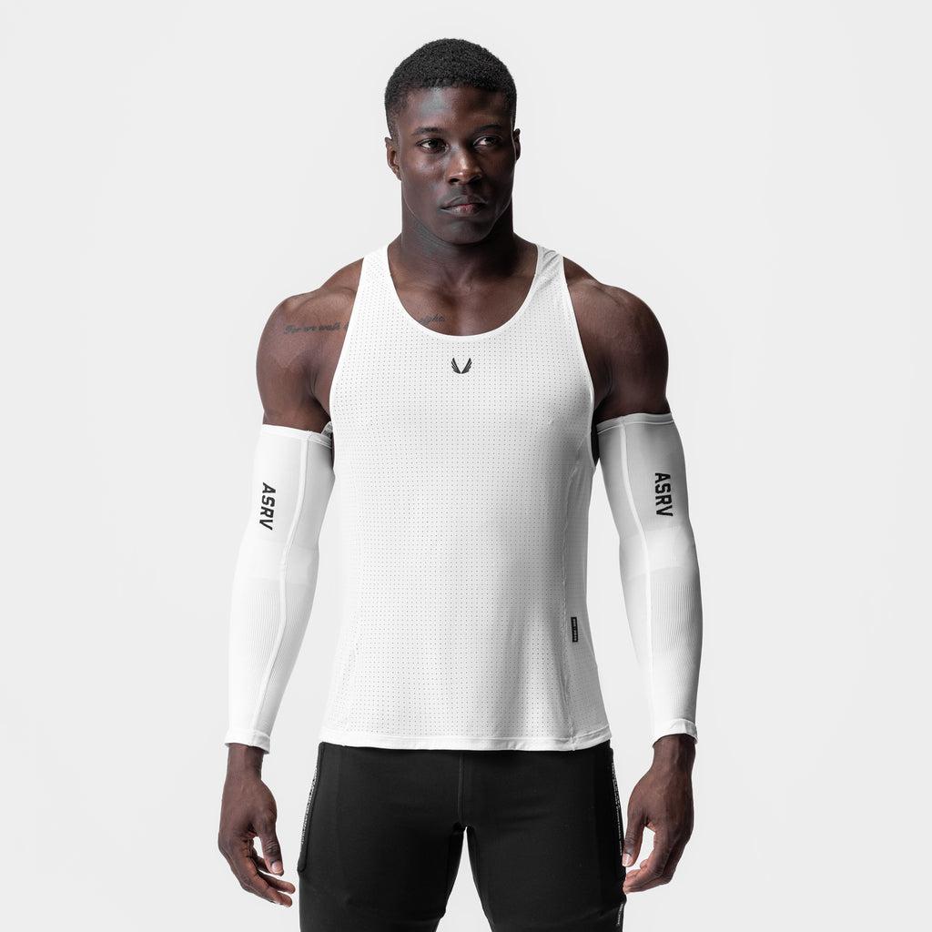 0949. Laser-Vent™ Singlet Tank - White Product Image