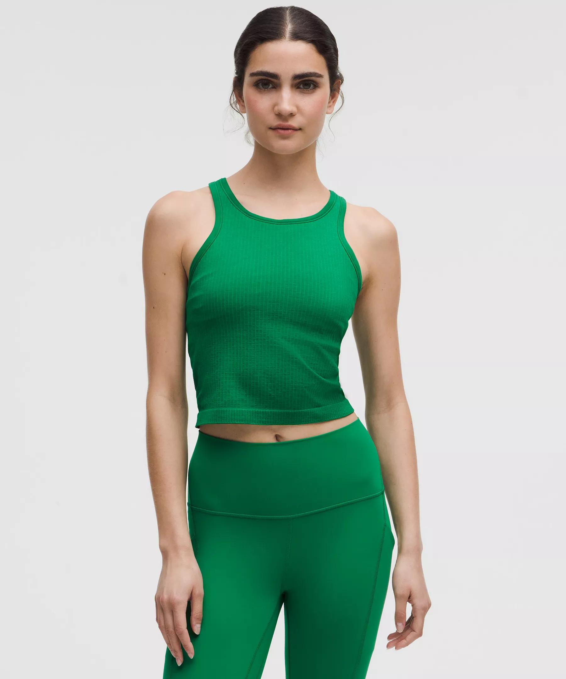 Ebb to Street Cropped Racerback Tank Top *Light Support, B/C Cup Product Image