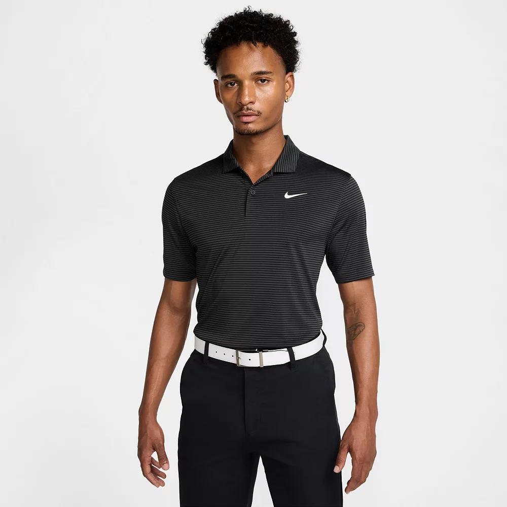 Men's Nike Striped Dri-FIT Golf Polo,  Product Image