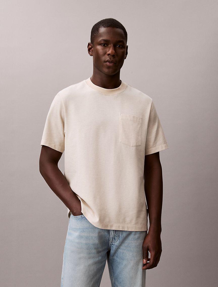 Cotton Blend Relaxed T-Shirt Product Image