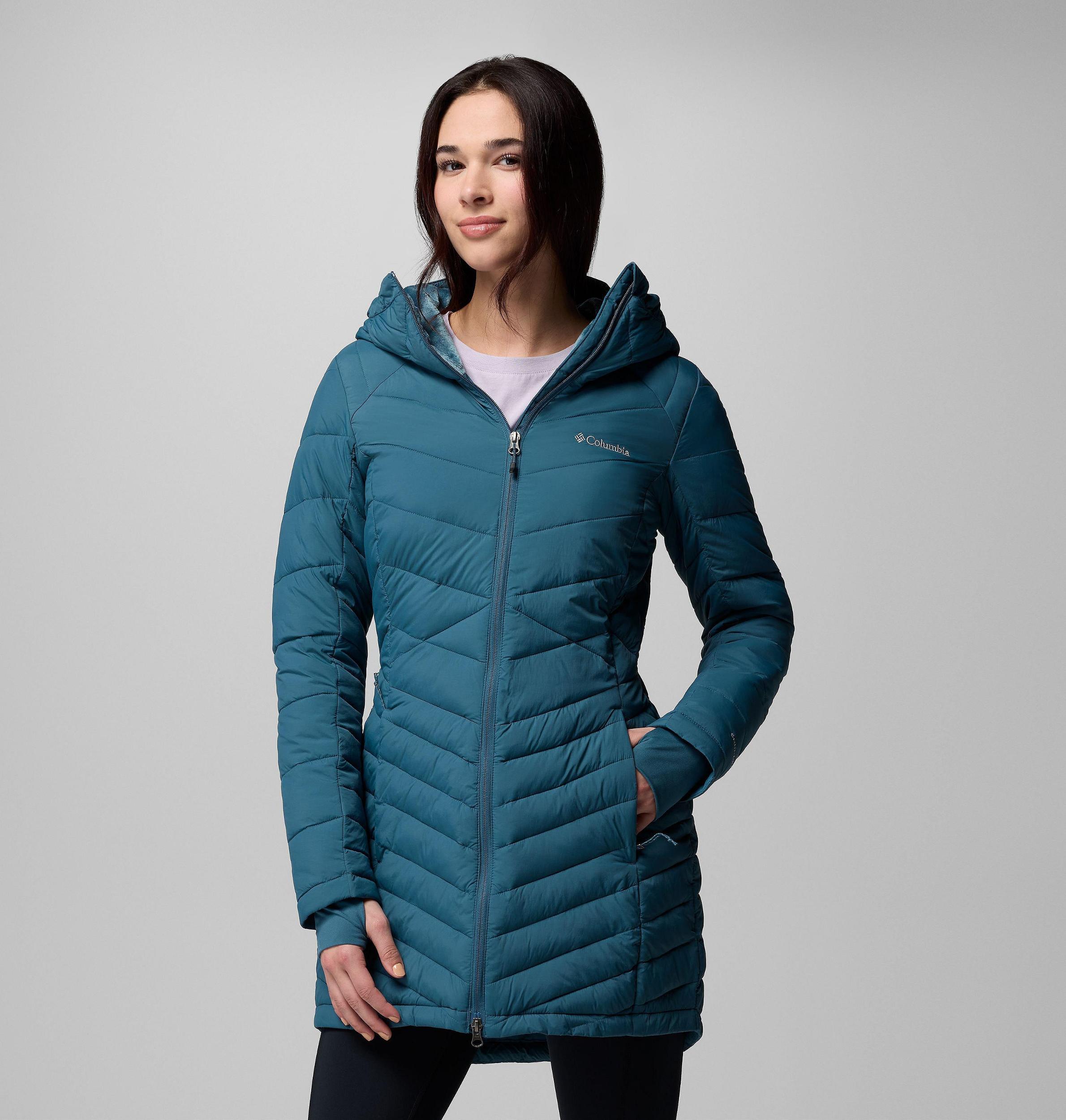 Columbia Womens Joy Peak II Mid Hooded Jacket- Product Image