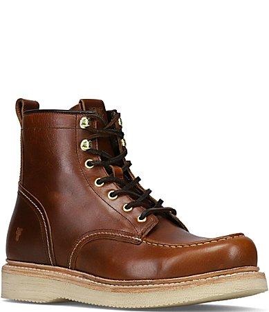 Men's Hudson Leather Lace-Up Work Boots Product Image