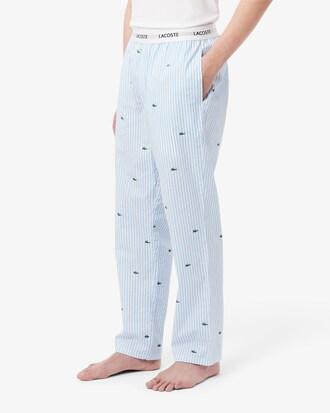 Printed Striped Cotton Pyjama Bottoms Product Image