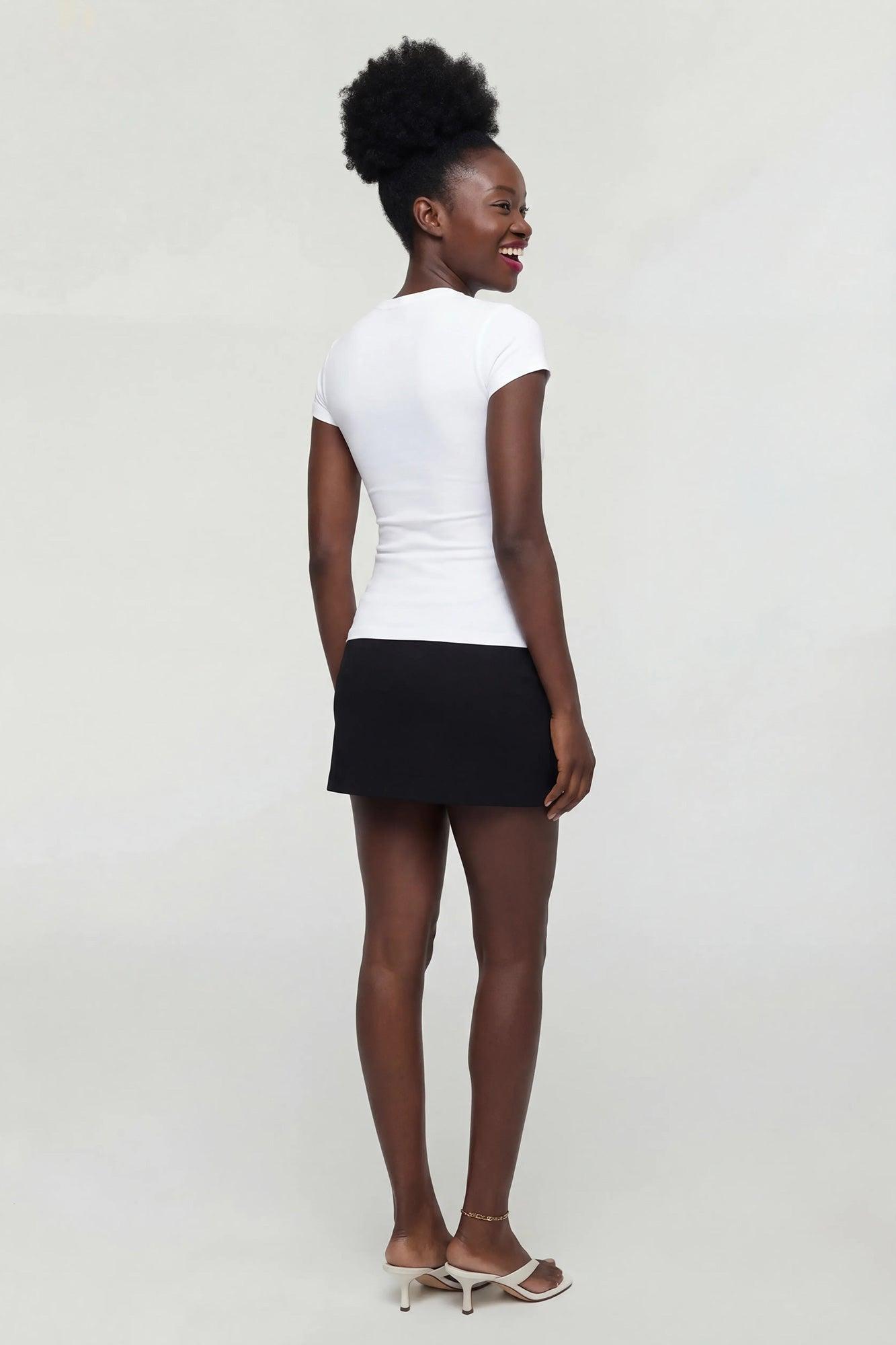 High Neck T-Shirt Female Product Image