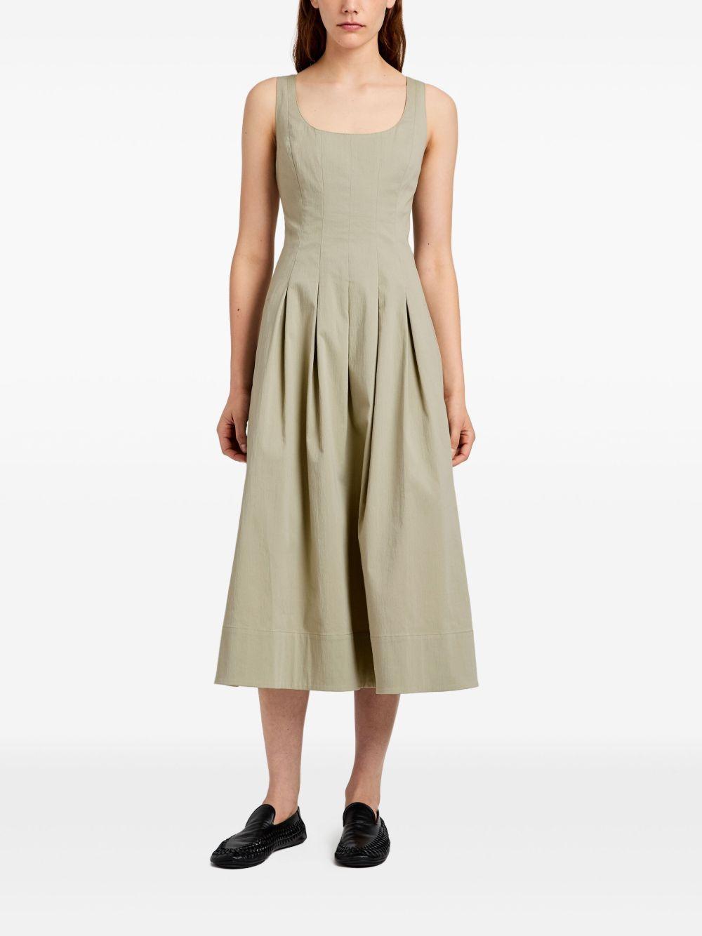 pleated midi dress Product Image
