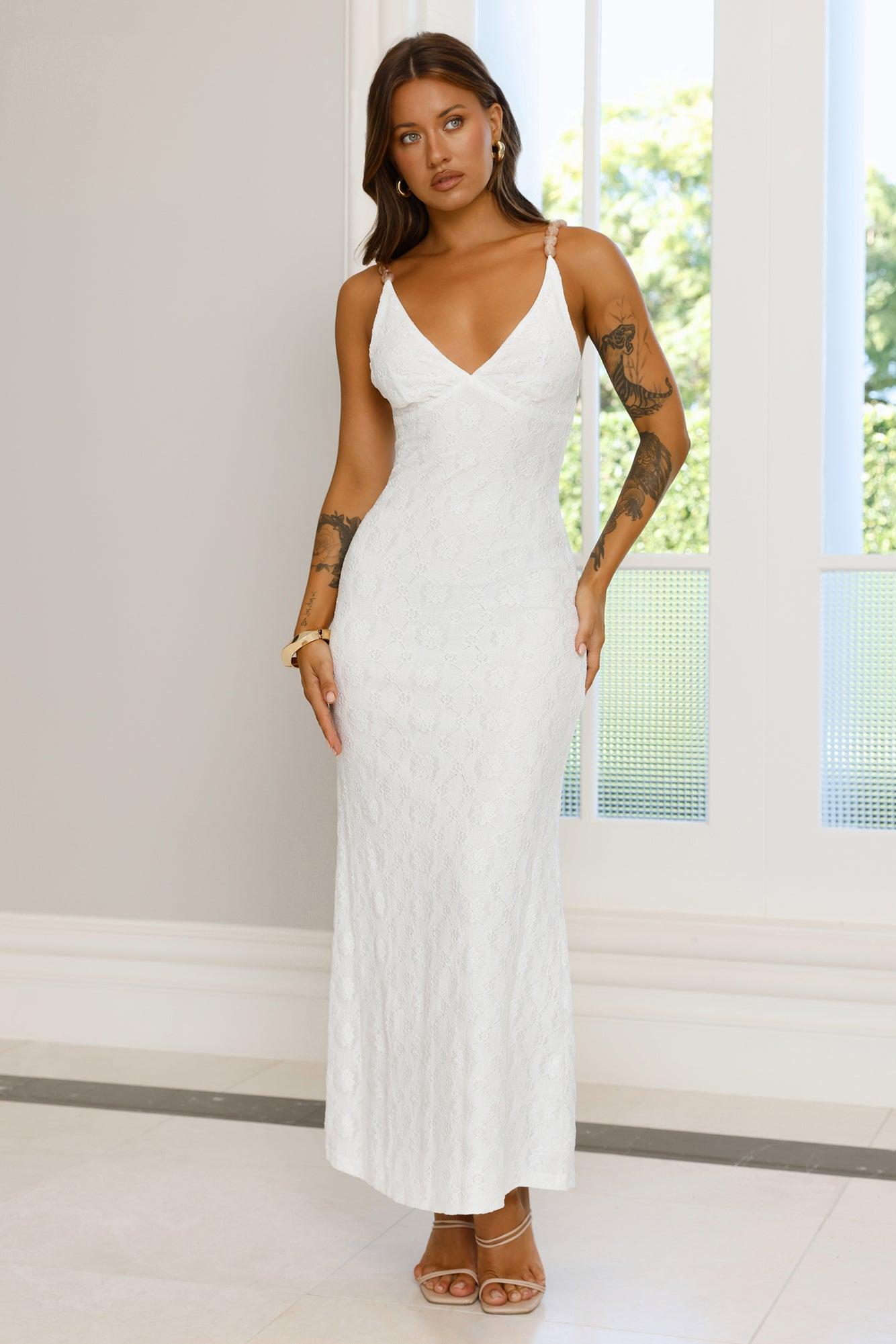 You Got This Maxi Dress White Product Image