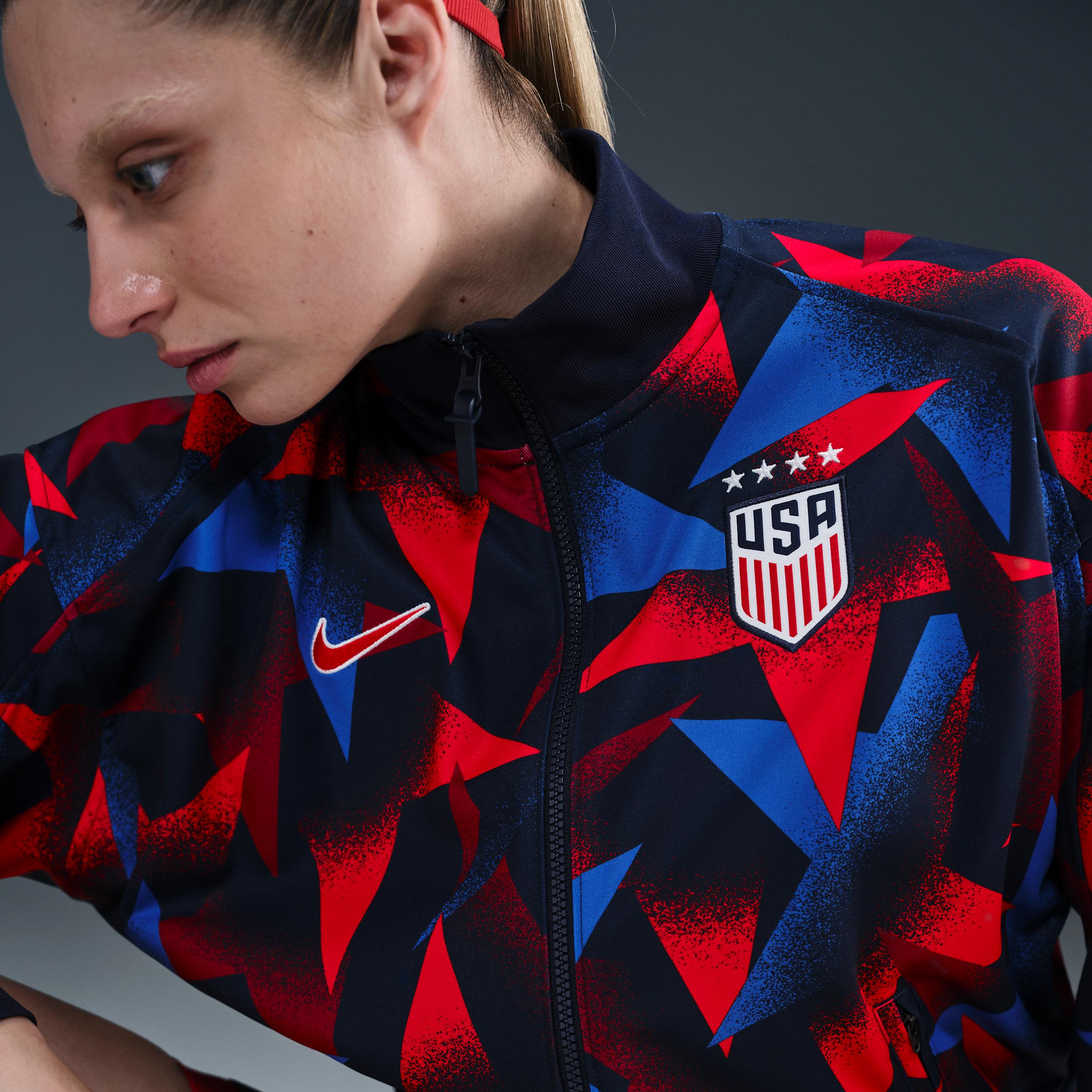 USWNT Academy Pro Nike Women's Dri-FIT Soccer Anthem Jacket Product Image