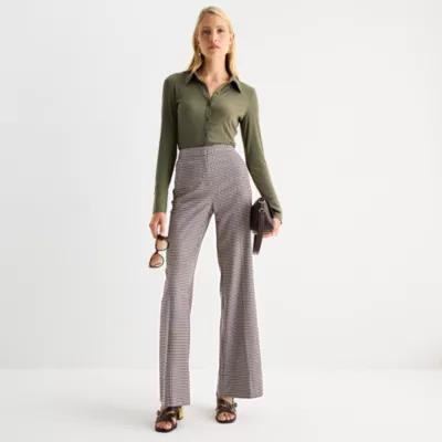 Worthington Womens Flare Trouser Product Image