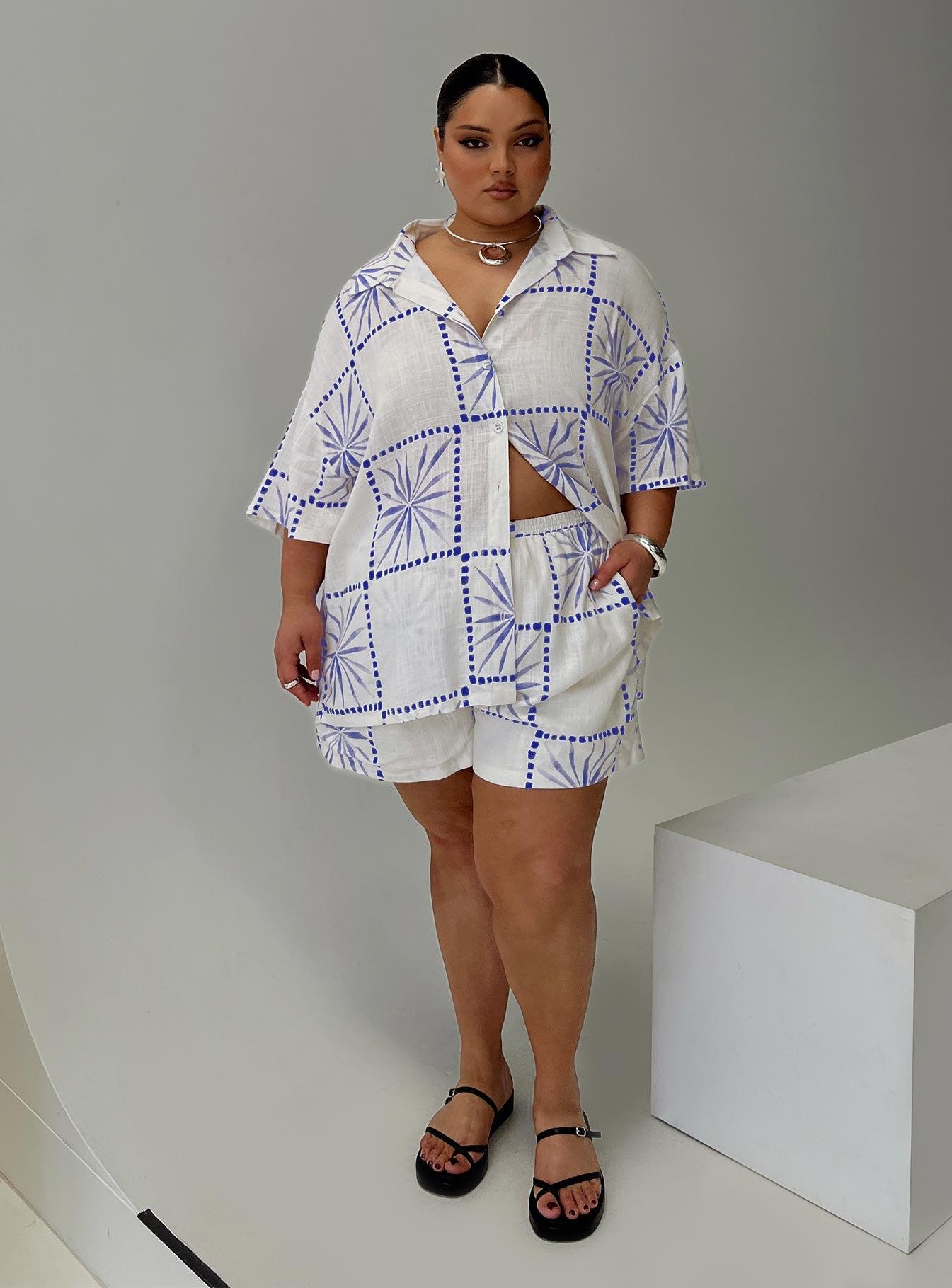 Star Star Set White / Blue Curve Product Image