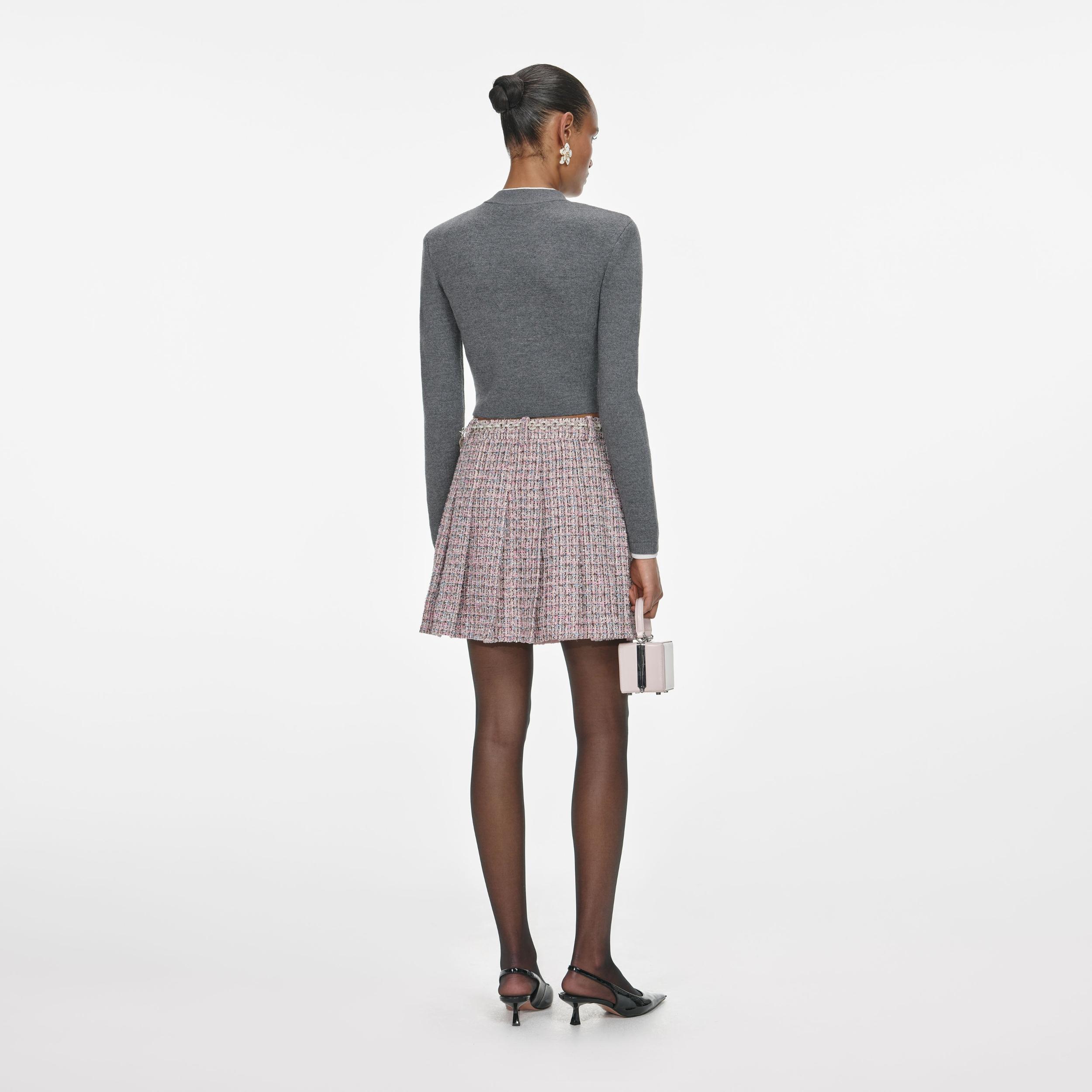 Grey Crochet Flower Cardigan Product Image