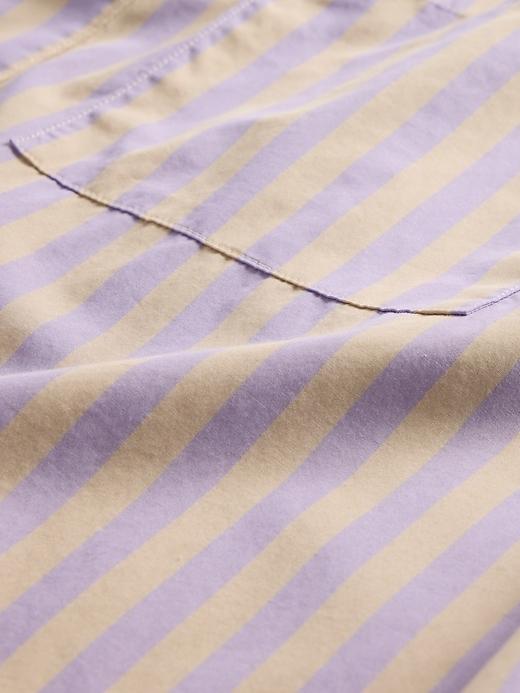 Organic Cotton Oversized Poplin Shirt Product Image