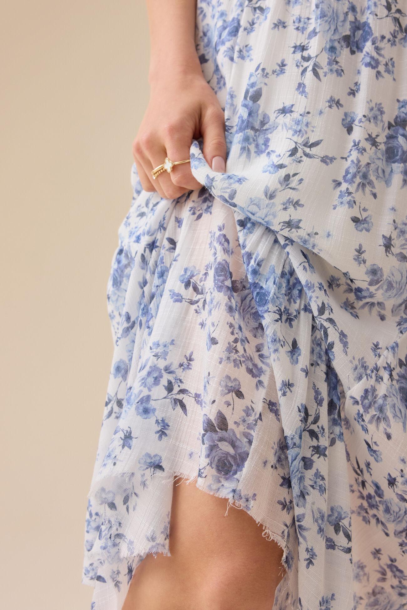 Embry Floral Midi Skirt Product Image