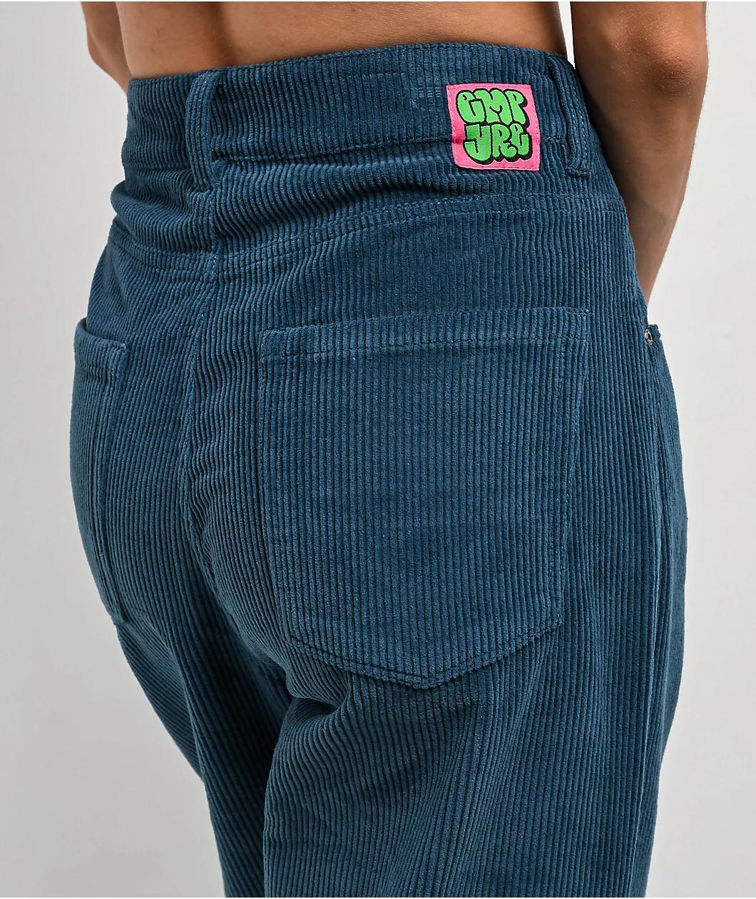 Empyre Tori Teal Corduroy Skate Pants Product Image