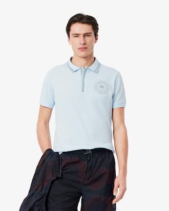 Men's Regular Fit L.12.12 Badge Print Polo Product Image