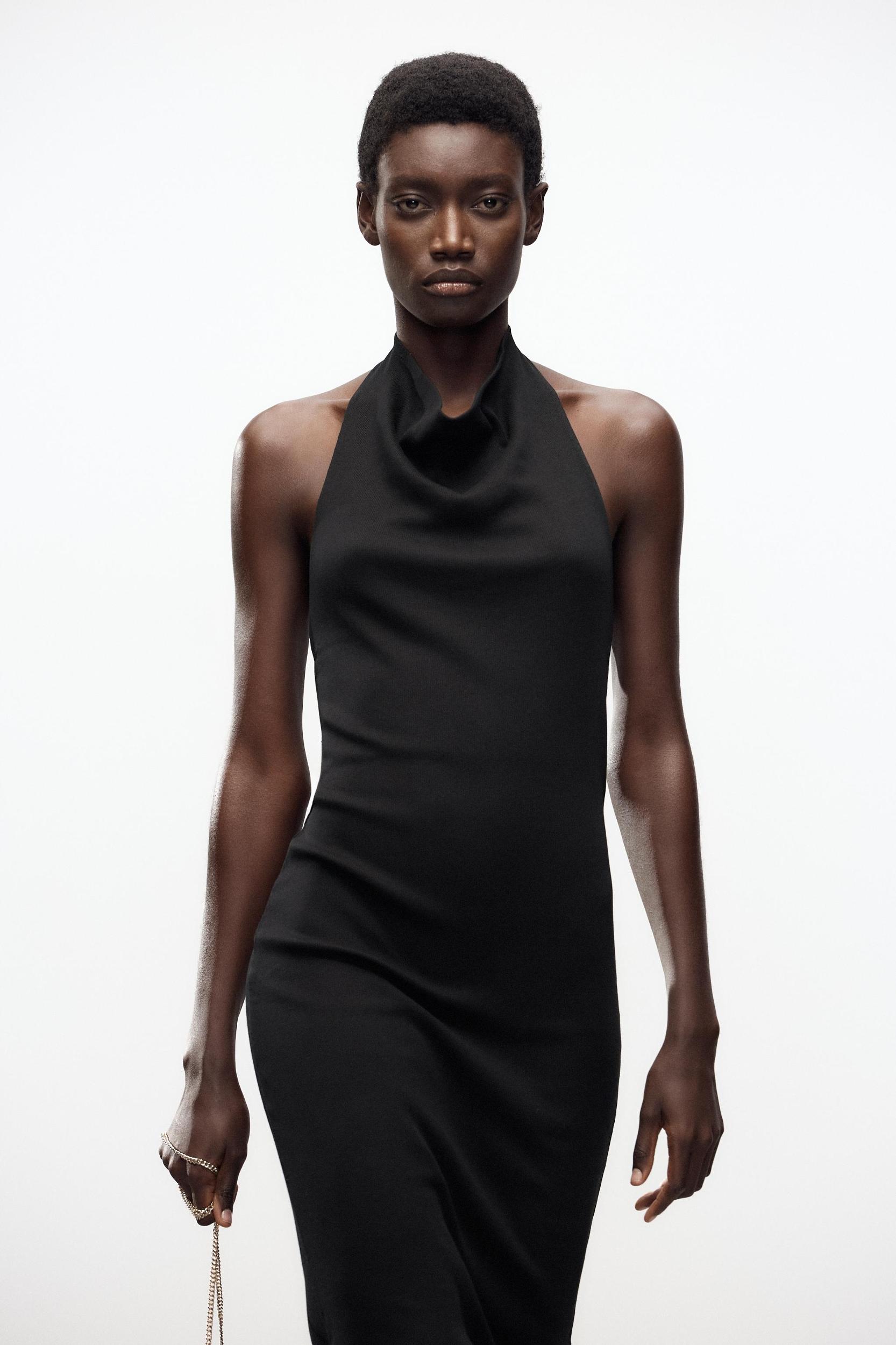 MIDI HALTER DRESS Product Image