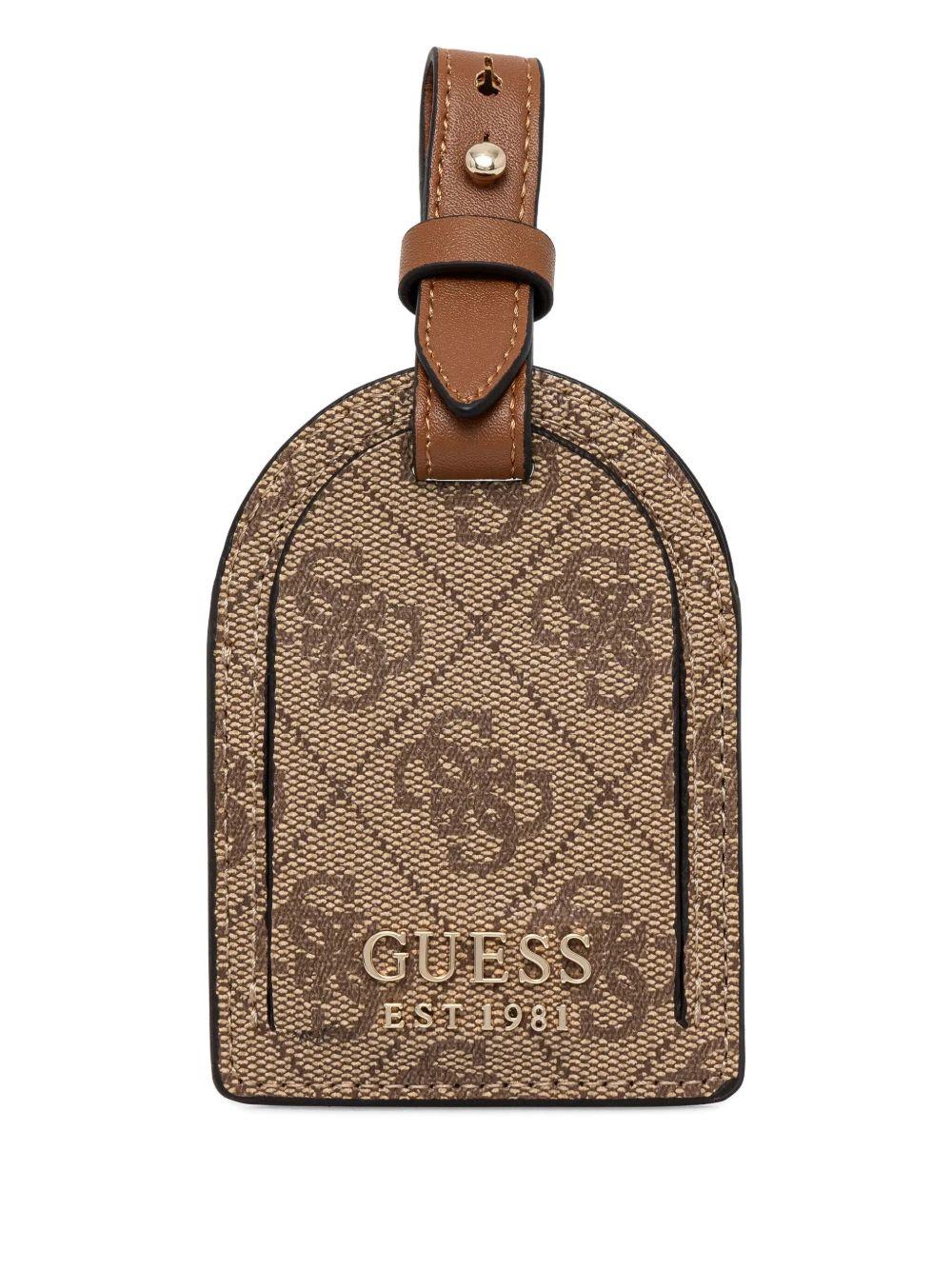 embossed-logo passport cover and luggage tag set Product Image