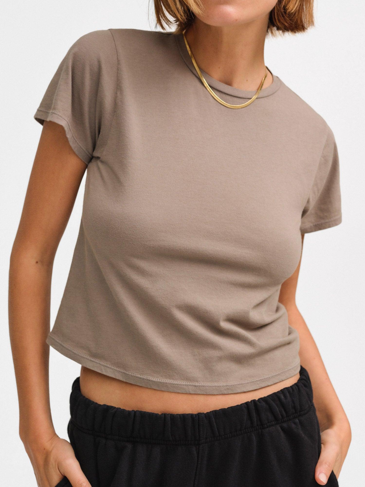 Organic Cotton Shrunken Tee Female Product Image