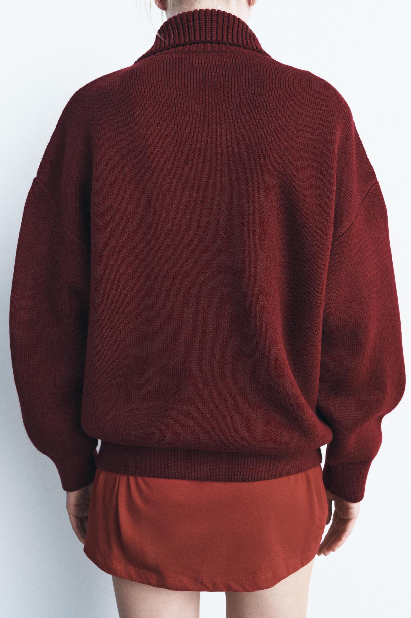 OVERSIZED KNIT JACKET Product Image