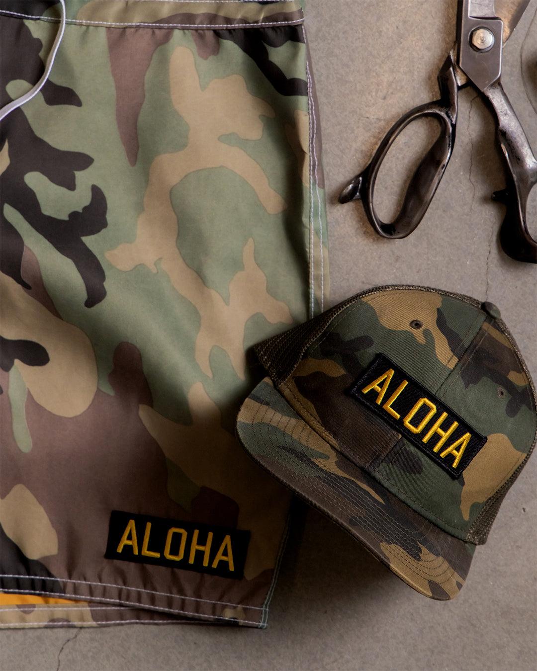 300 Boardshorts - Aloha Camo/Gold Male Product Image