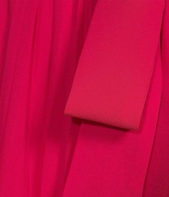 Jessica Howard Sleeveless Pleated Midi Dress Product Image