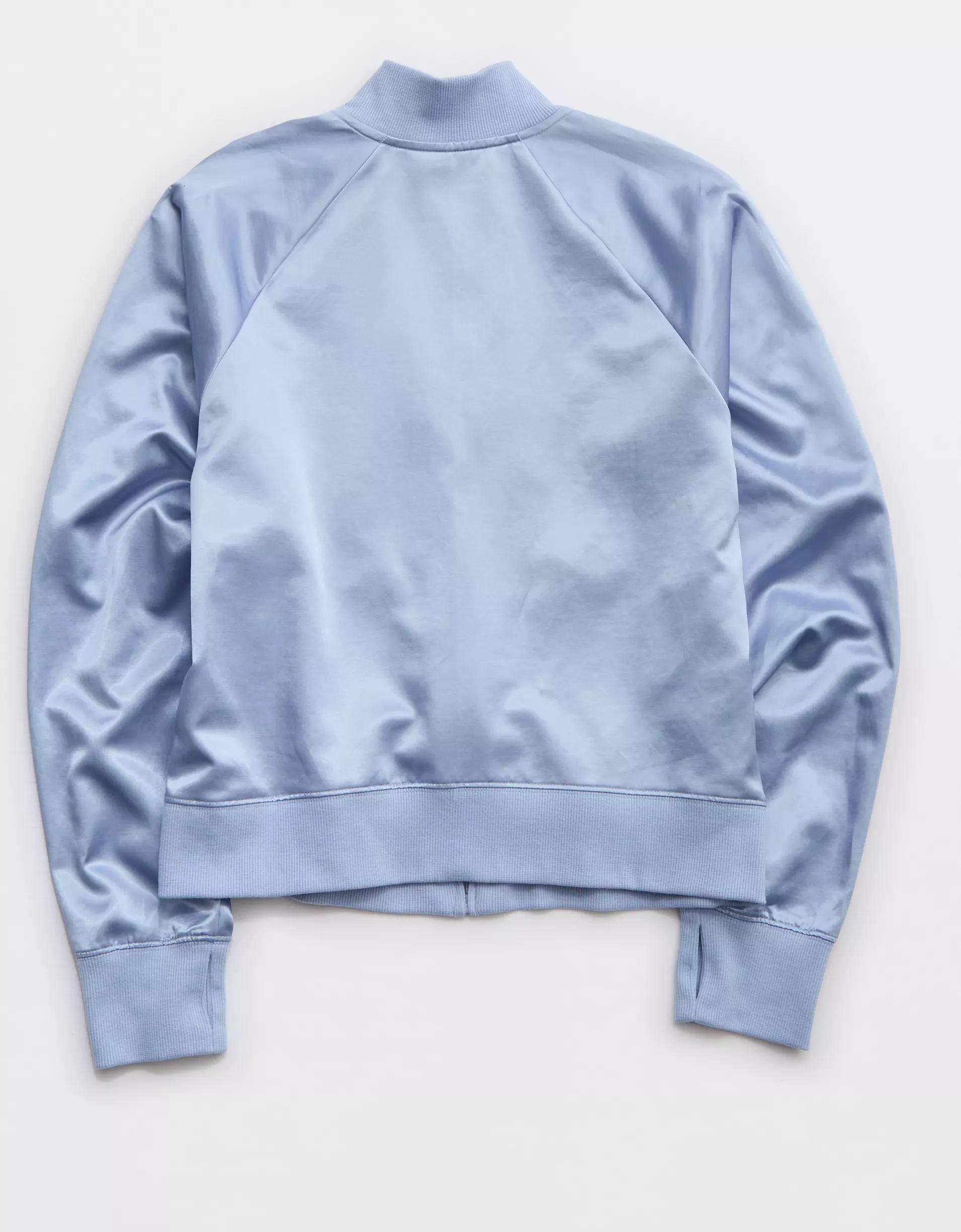 OFFLINE By Aerie You're A Winner Satin Jacket Product Image