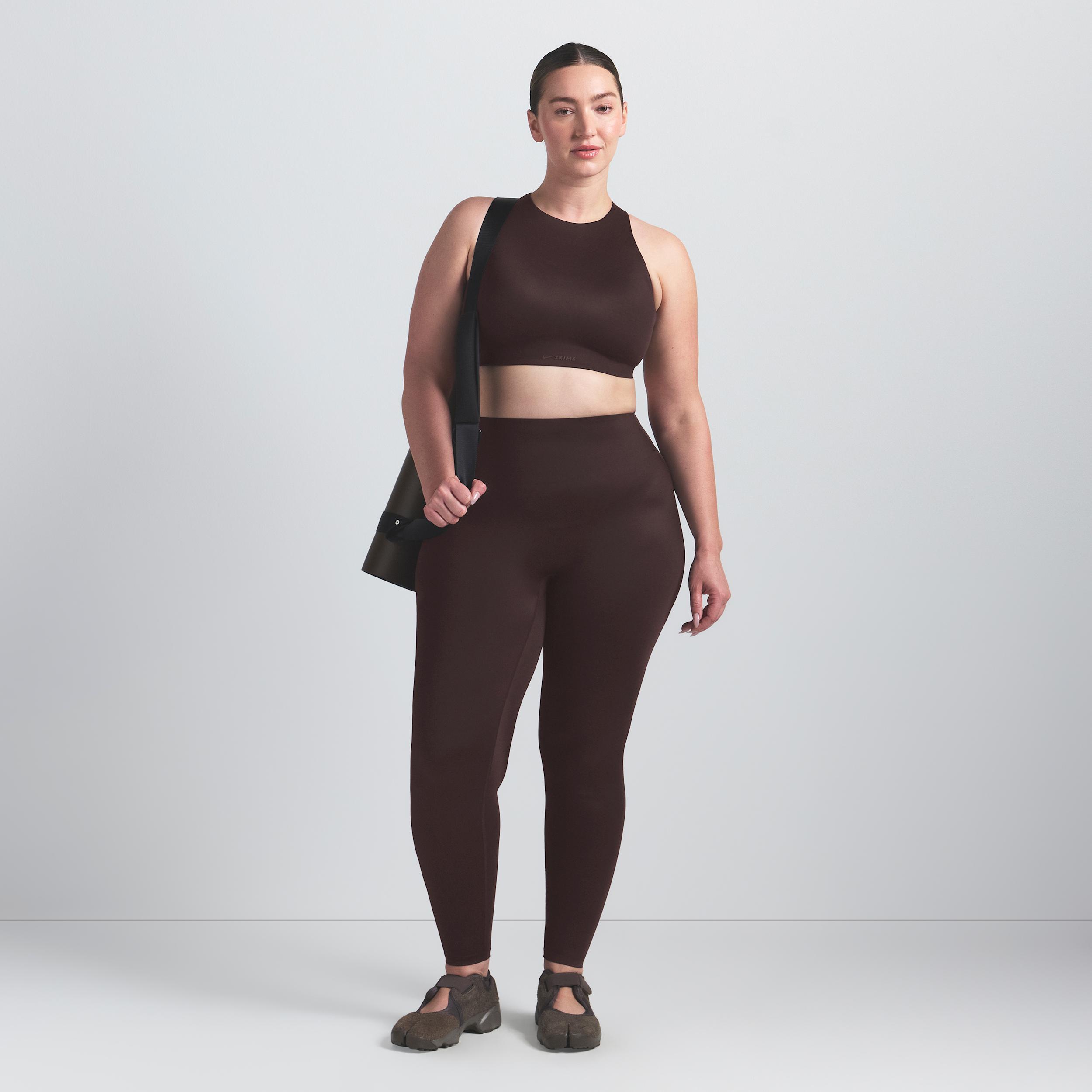 Nike Womens SKIMS Shine High-Neck Bra | BRSPT7004W-PHO Product Image