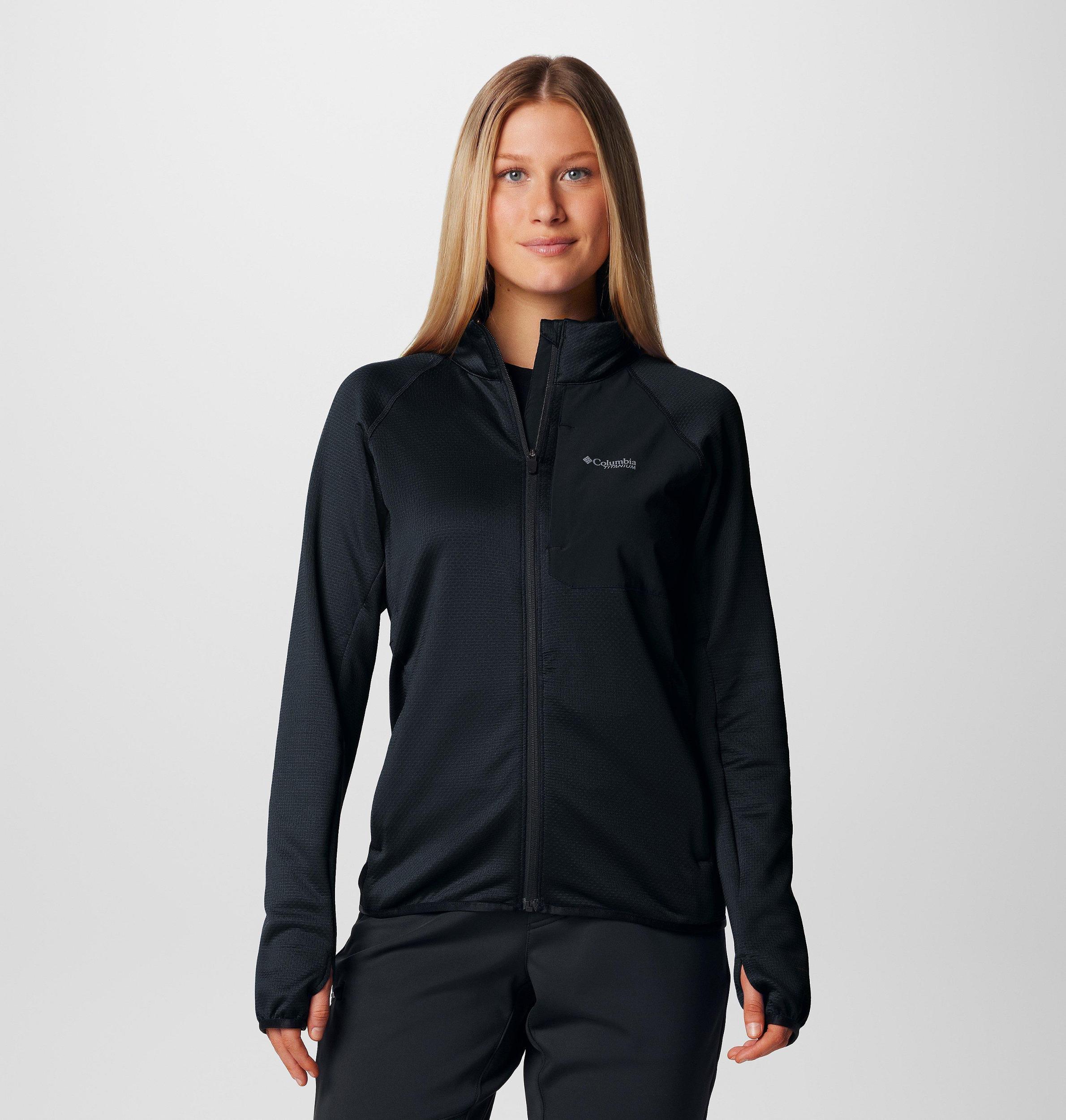 Columbia Womens Triple Canyon Grid Fleece Full Zip Jacket- Product Image
